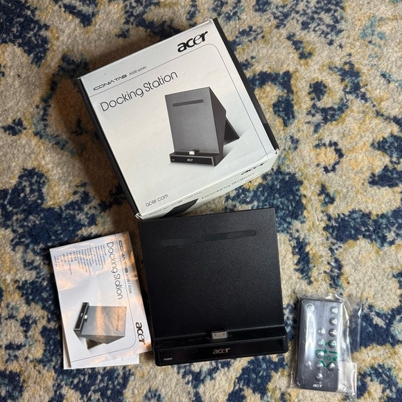 Acer ADT002 Iconia Tab A500 Series Docking Station w/ Remote ADT-002 Open Box - Picture 1 of 7